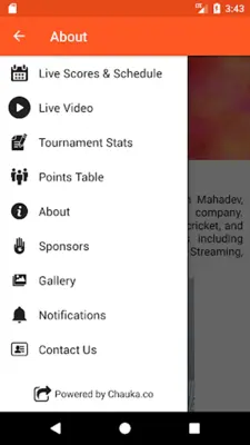 M Sports android App screenshot 2